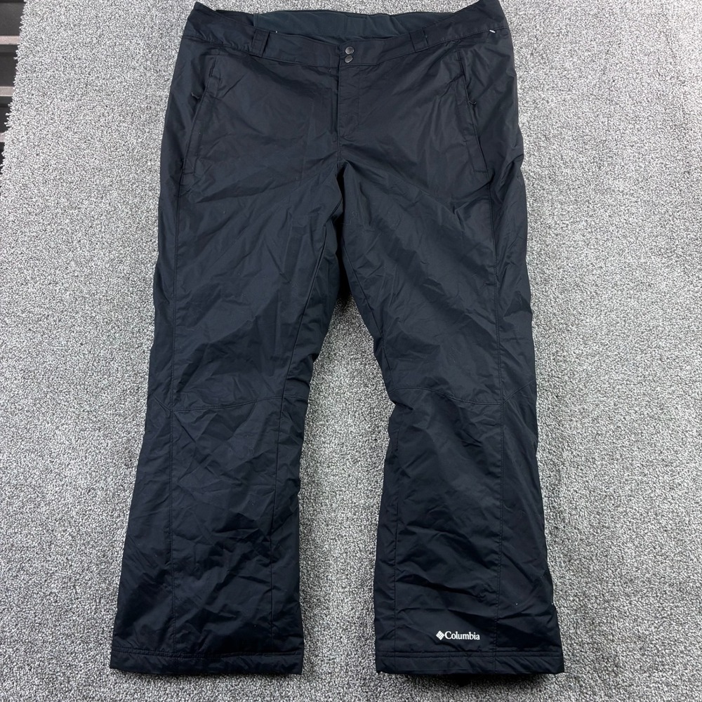 Columbia Modern Mountain Snow Pants Women's 2XL Black Ski Snowboard SL8391